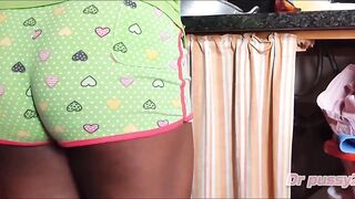 Dr Pussy2 - Secret Chamber Films Ebony Married Alone in Housework