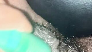 Hairy Ebony Pussy