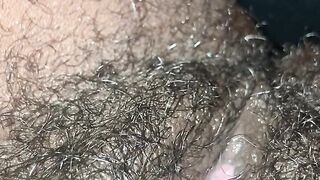 Hairy Ebony Pussy