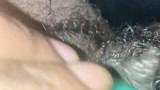 Hairy Ebony Pussy