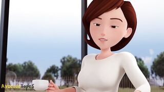 Big Hero 6 - Aunt Cass First Time Anal ( Animation with Sound )