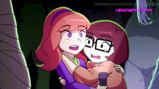 Daphne & Velma Massive Monster Gangbang - Cartoon Porn Parody