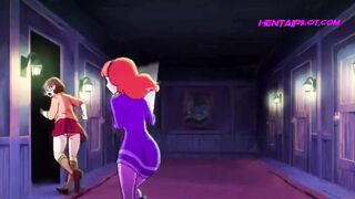 Daphne & Velma Massive Monster Gangbang - Cartoon Porn Parody