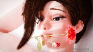 Mercy the Beauty Queen Romantic & Cinematic Sex | 3D HENTAI CARTOON