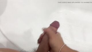 My Neighbour Coming to My Bathroom. Doggy Style Sex and Handjob Until Cumshot