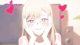 When Love Meets Gaming: Secret Passional Affair with Shy Stepsister ⁑ Dress-Up Darling HENTAI Parody