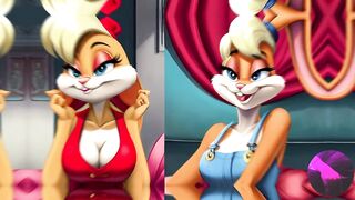 Lola Furry Bunny HENTAI GOONING