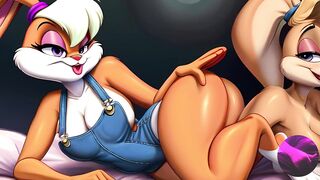 Lola Furry Bunny HENTAI GOONING