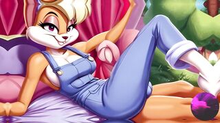 Lola Furry Bunny HENTAI GOONING