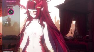 Anime Girl Cums Hard After Edging On Stream... | Cam Girl VTUBER | Alekirser