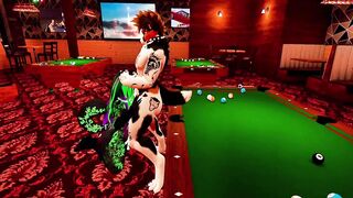 British Dog Rails a Horny Goth Chick | VR |