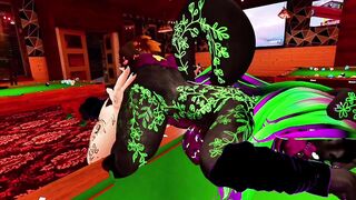 British Dog Rails a Horny Goth Chick | VR |