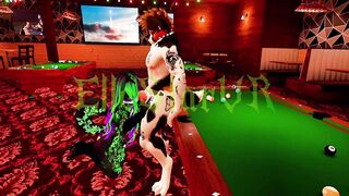 British Dog Rails a Horny Goth Chick | VR |