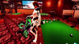 British Dog Rails a Horny Goth Chick | VR |