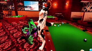 British Dog Rails a Horny Goth Chick | VR |