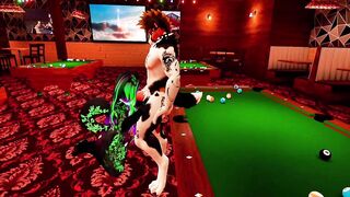 British Dog Rails a Horny Goth Chick | VR |