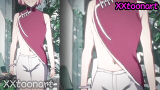 Haruno Sakura the else's slutty hot wife - Blowjob cum - Naruto hentai