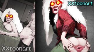 Let sex with Turbo Granny - DanDaDan Hentai EGG EGG