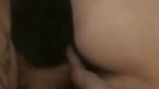 Slut Wife Cums On Tattooed Bull's BWC